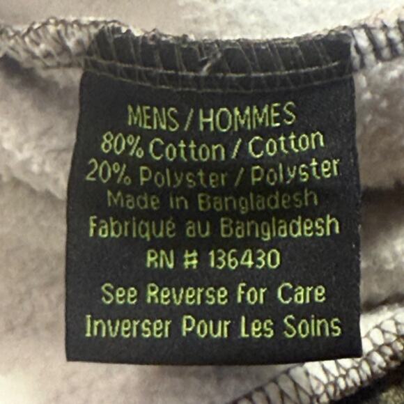 RealTree Hoodie Mens Size XL Logo Buck Graphic Hunting Oversized EUC - Picture 8 of 8